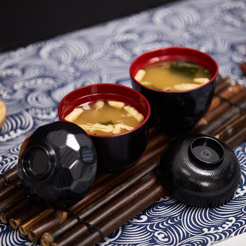2 Tone Miso Soup Bowl with Lid - Meal Prep Rice recension och pris