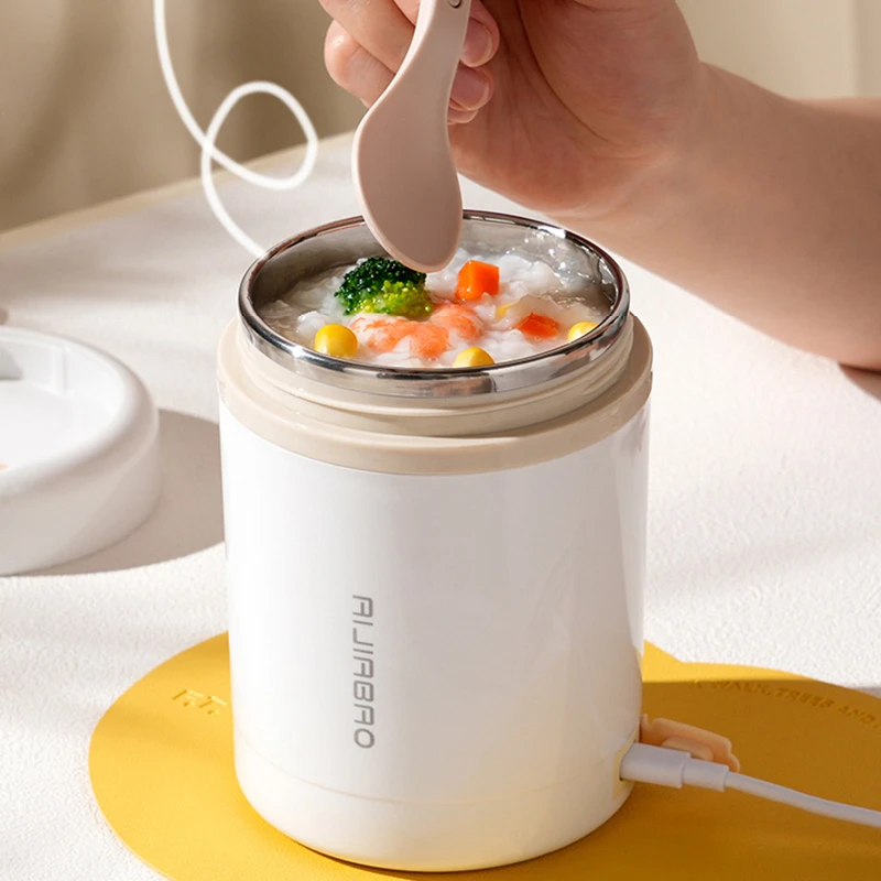600ML USB Electric Heating Lun - Meal Prep Tupperware recension och pris