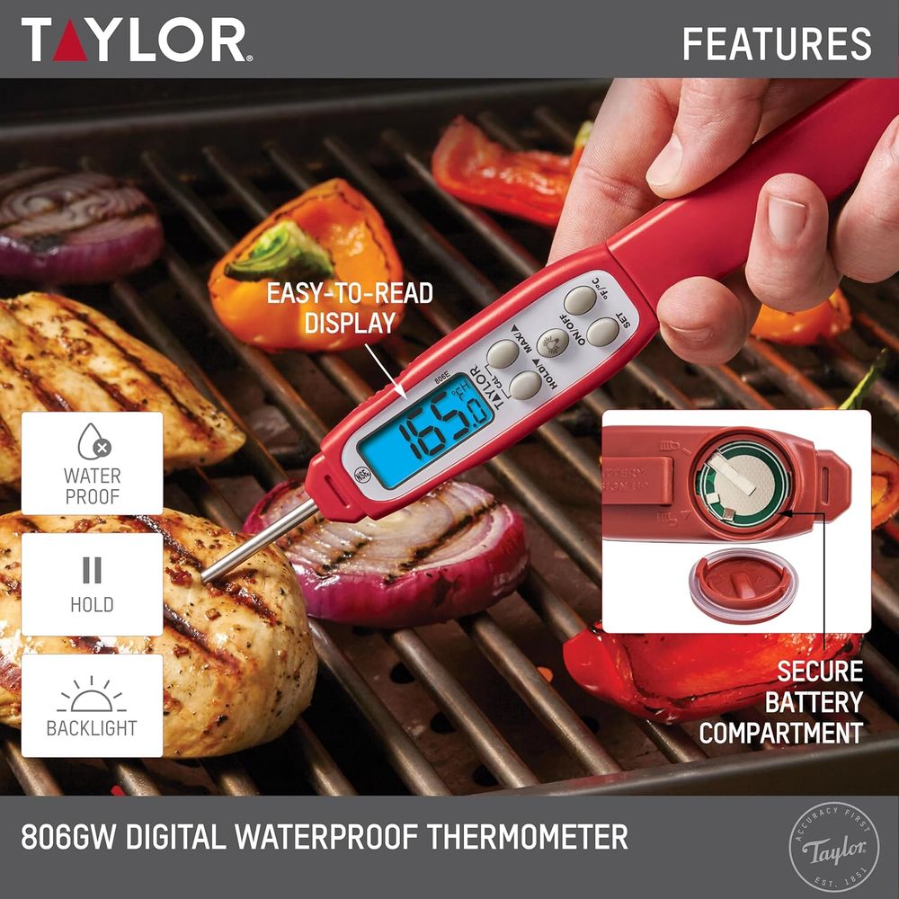 Digital Read Meat Thermometer  - Meal Prep Protein recension och pris