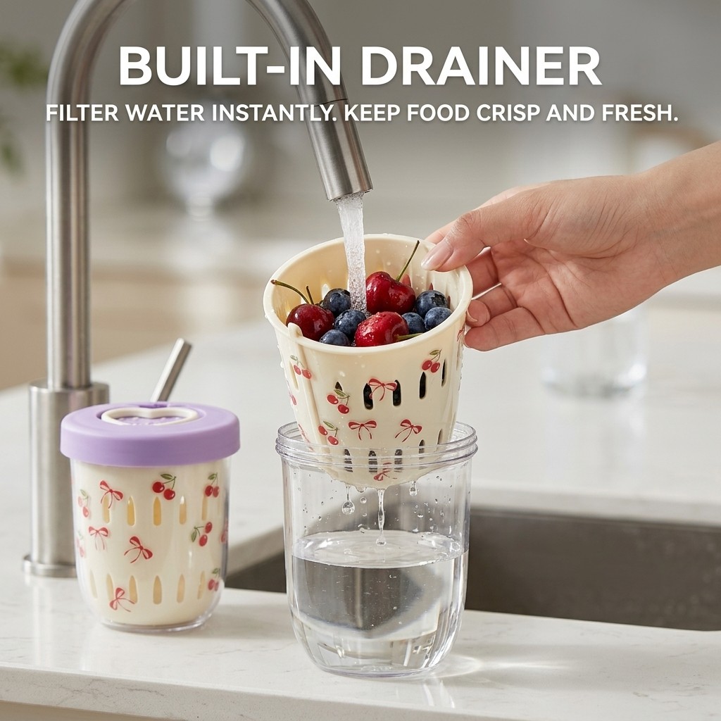 Plastic Salad Container with L - Meal Prep Yogurt Cups recension och pris