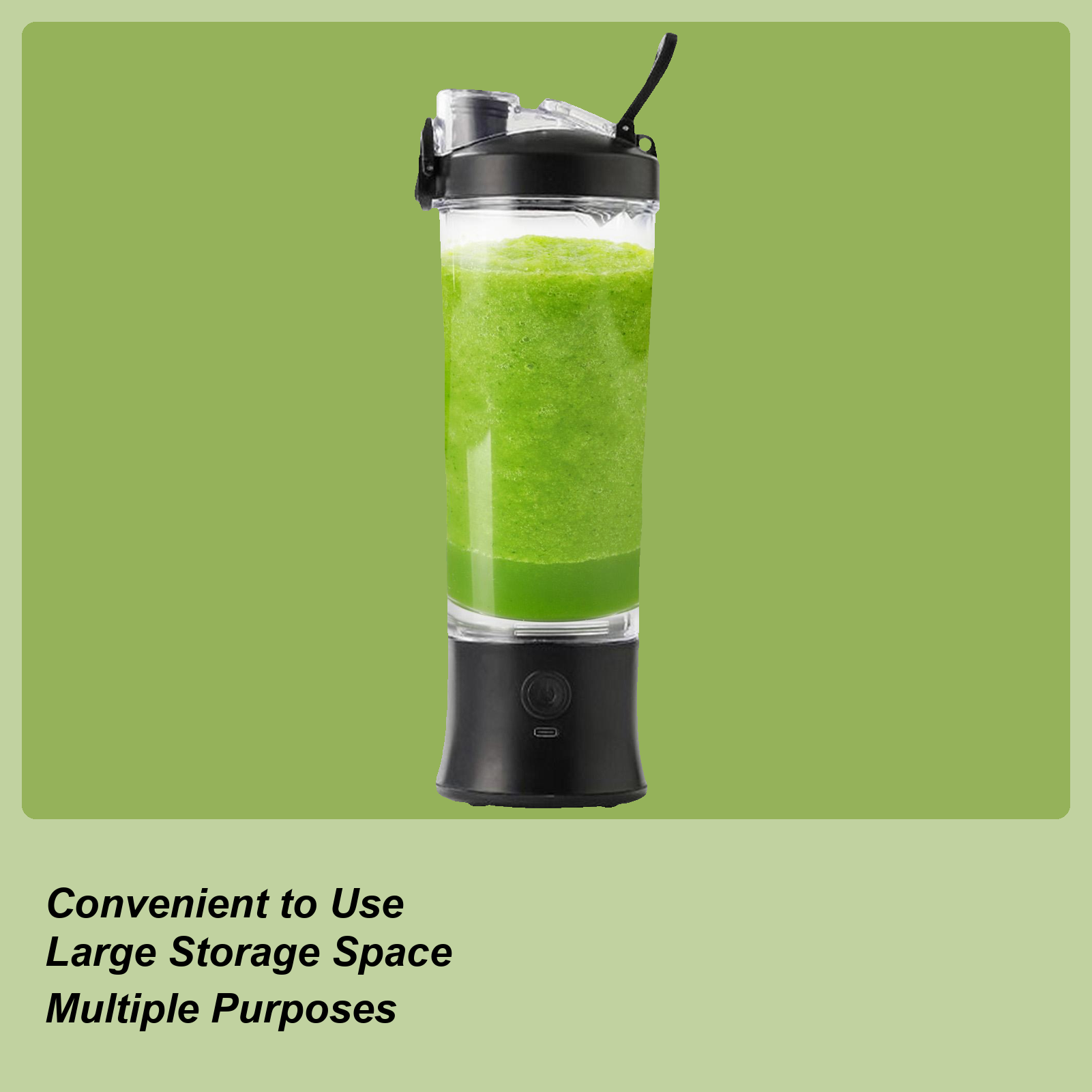 Portable Blender For Smoothies - Meal Prep Smoothies recension och pris