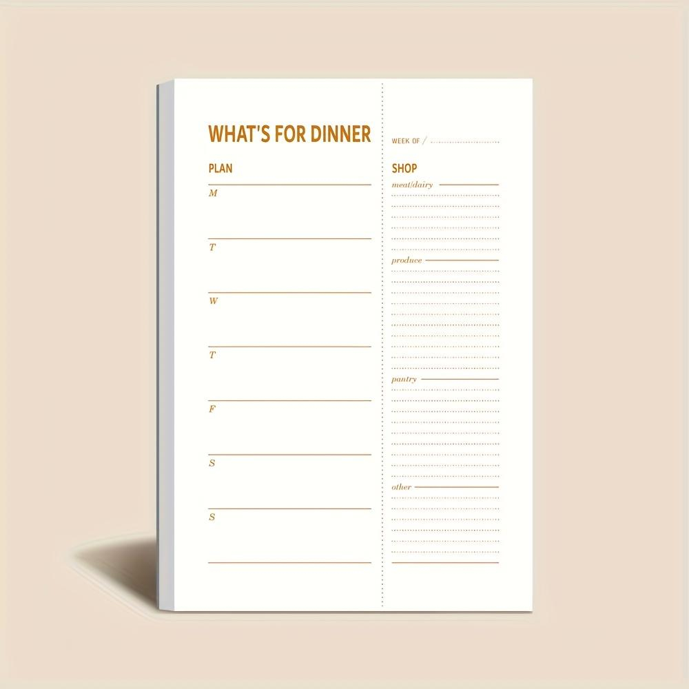 1pc Daily Diet Plan Notebook,  - Meal Prep Menu recension och pris