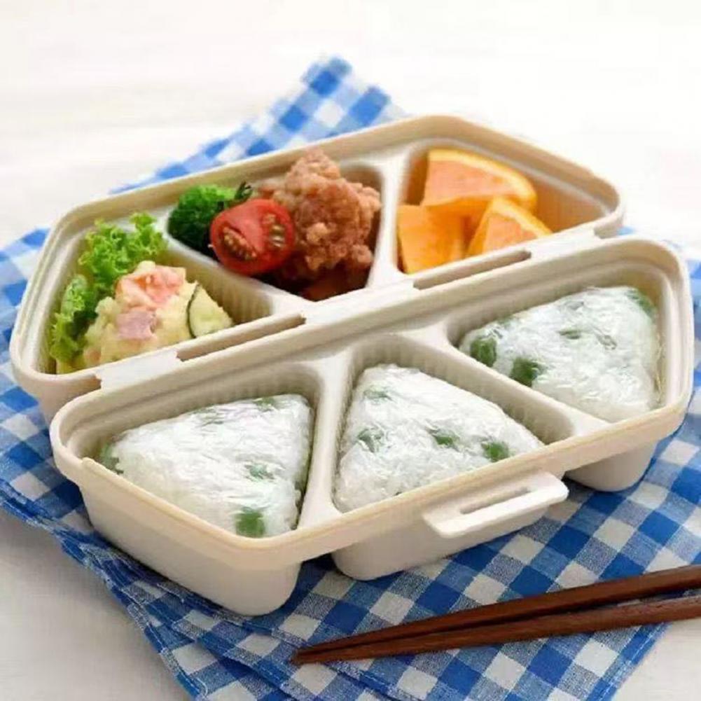 6-Cavity Triangle Onigiri Mold - Meal Prep Rice recension och pris
