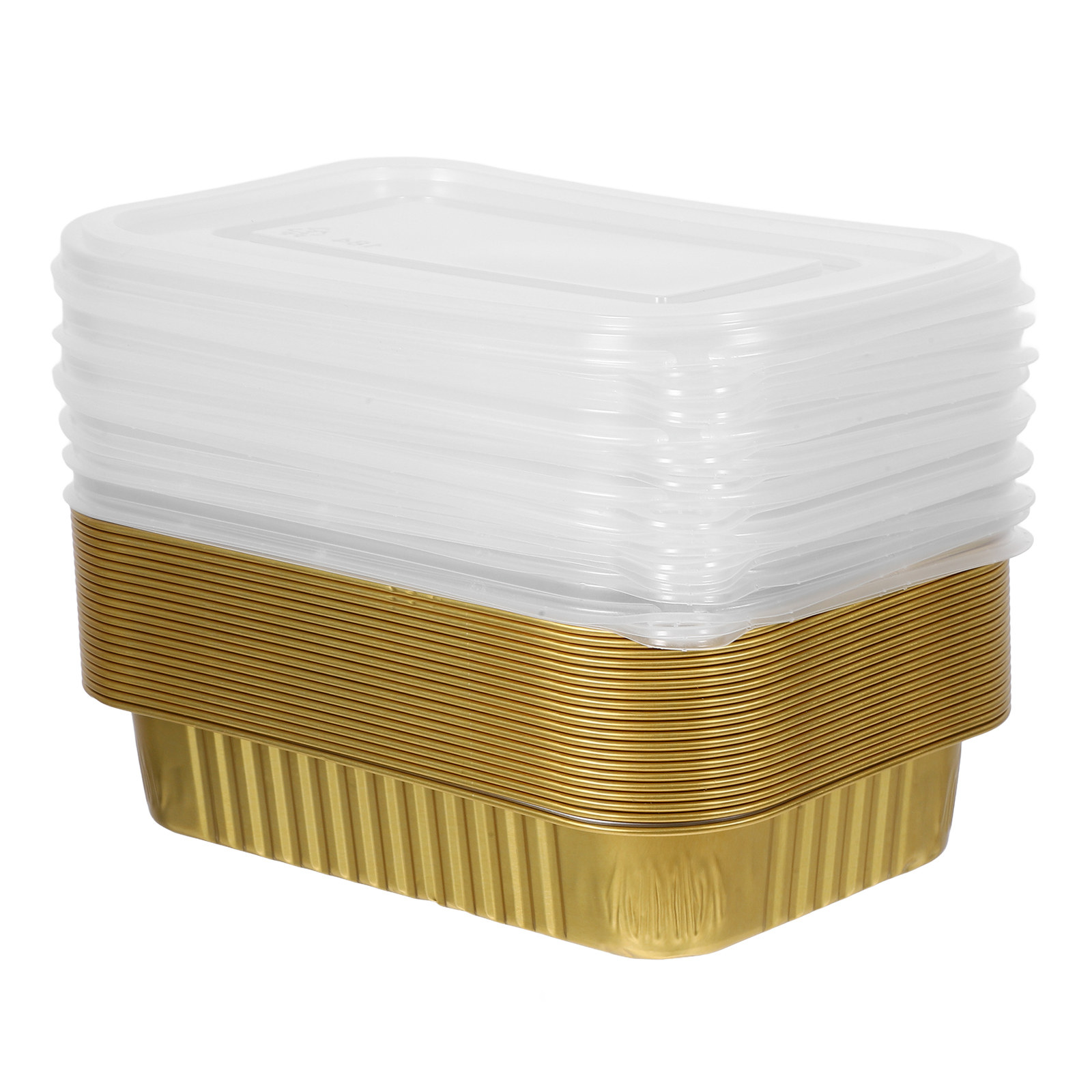 20Pcs Aluminum Foil Rectangula - Meal Prep Oven Safe Containers recension och pris